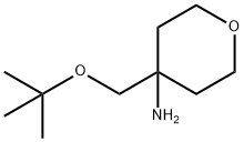 4-(TERT-BUTOXYMETHYL)TETRAHYDRO-2H-PYRAN-4-AMINE Struktur