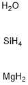 magnesium pentasilicon undecaoxide Struktur