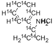 Cyclopropanamine, 1-phenyl-, labeled with carbon-14, hydrochloride (9CI) Struktur