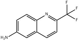 2-(TRIFLUOROMETHYL)-6-AMINOQUINOLINE Struktur