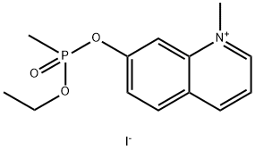 7-((methylethoxyphosphinyl)oxy)-1-methylquinolinium Struktur