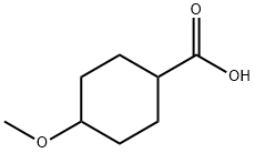 4-METHOXYCYCLOHEXANECARBOXYLIC ACID Struktur