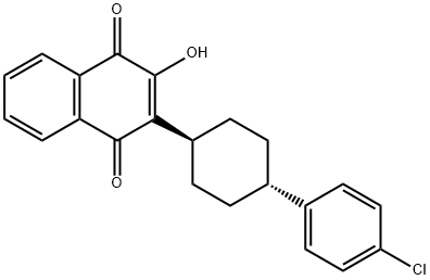 Atovaquone Struktur