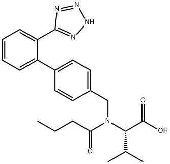 Valsartan n-Propyl Struktur