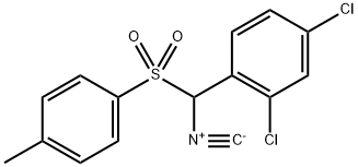 2,4-DICHLORO-1-[ISOCYANO-(TOLUENE-4-SULFONYL)-METHYL]-BENZENE Struktur