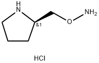 (R)-O-(pyrrolidin-2-ylmethyl)hydroxylamine Struktur