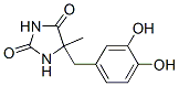 5-(3,4-dihydroxybenzyl)-5-methylhydantoin  Struktur