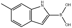 6-METHYL-1H-INDOLE-2-BORONIC ACID Struktur