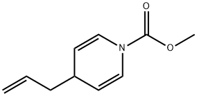 1(4H)-Pyridinecarboxylic  acid,  4-(2-propenyl)-,  methyl  ester  (9CI) Struktur