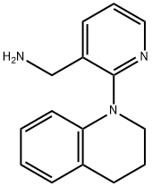 {2-[3,4-Dihydro-1(2H)-quinolinyl]-3-pyridinyl}methanamine Struktur