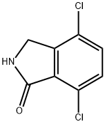 4,7-DICHLORO-ISOINDOLIN-1-ONE Struktur