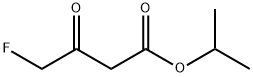 Butanoic  acid,  4-fluoro-3-oxo-,  1-methylethyl  ester Struktur