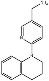 {6-[3,4-Dihydro-1(2H)-quinolinyl]-3-pyridinyl}methanamine Struktur