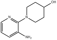 1-(3-Amino-2-pyridinyl)-4-piperidinol Struktur