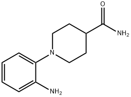 1-(2-aminophenyl)piperidine-4-carboxamide Struktur