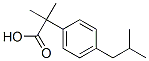 Benzeneacetic acid, -alpha-,-alpha--dimethyl-4-(2-methylpropyl)- (9CI) Struktur