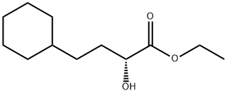 (-)-ETHYL-(R)-2-HYDROXY-4-CYCLOHEXYLBUTYRATE Struktur