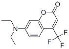 7-diethylamino-4-(trifluoromethyl)chromen-2-one Struktur