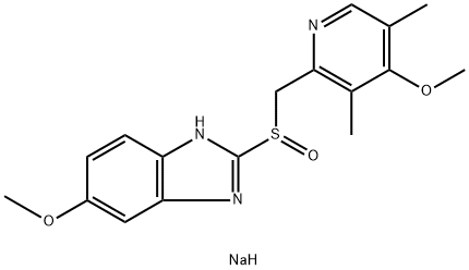 Omeprazole sodium Structure