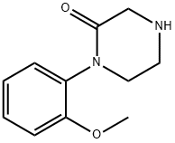 1-(2-METHOXY-PHENYL)-PIPERAZIN-2-ONE Struktur