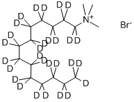 TETRADECYL-D29-TRIMETHYLAMMONIUM BROMIDE Struktur