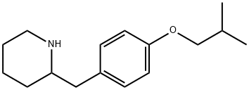 2-(4-ISOBUTOXY-BENZYL)-PIPERIDINE Struktur