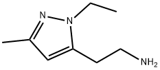 1H-Pyrazole-5-ethanamine,  1-ethyl-3-methyl- Struktur