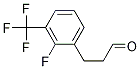 Benzenepropanal, 2-fluoro-3-(trifluoroMethyl)- Struktur