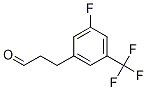 Benzenepropanal, 3-fluoro-5-(trifluoroMethyl)- Struktur