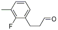 Benzenepropanal, 2-fluoro-3-Methyl- Struktur