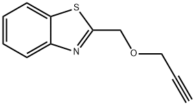 Benzothiazole, 2-[(2-propynyloxy)methyl]- (9CI) Struktur