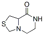 3H-Thiazolo[3,4-a]pyrazin-8(5H)-one,tetrahydro-,(-)-(9CI) Struktur