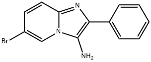 6-bromo-2-phenylimidazo[1,2-a]pyridin-3-
amine Struktur