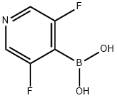 3,5-二氟吡啶-4-硼酸, 956003-87-5, 結(jié)構(gòu)式