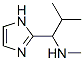 1H-Imidazole-2-methanamine,  N-methyl--alpha--(1-methylethyl)- Struktur