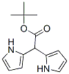 1H-Pyrrole-2-acetic  acid,  -alpha--1H-pyrrol-2-yl-,  1,1-dimethylethyl  ester Struktur