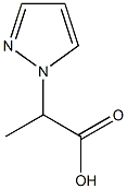 2-(1H-PYRAZOL-1-YL)PROPANOIC ACID Struktur