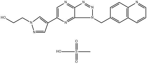 PF 04217903 mesylate Struktur