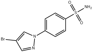 4-(4-Bromo-1H-pyrazol-1-yl)benzenesulfonamide Struktur