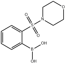 2-(Morpholinosulfonyl)phenylboronic acid Struktur