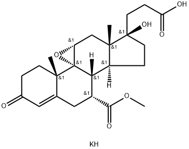 Eplerenone Hydroxyacid Potassium Salt Struktur