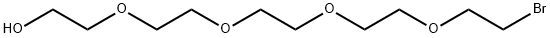 3,6,9,12-Tetraoxatetradecan-1-ol, 14-bromo- Struktur