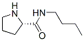 2-Pyrrolidinecarboxamide,N-butyl-,(2S)-(9CI) Struktur