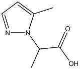 2-(5-METHYL-1H-PYRAZOL-1-YL)PROPANOIC ACID Structure