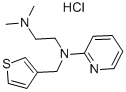 thenyldiamine hydrochloride Struktur