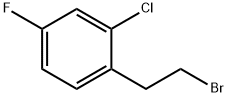 1-(2-bromoethyl)-2-chloro-4-fluorobenzene Struktur