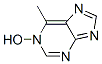 1H-Purine,  1-hydroxy-6-methyl- Struktur