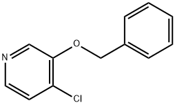 4-Chloro-3-(phenylmethoxy)pyridine Struktur