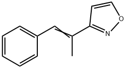 3-(1-phenylprop-1-en-2-yl)isoxazole Struktur