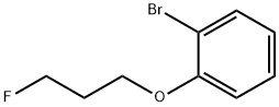 1-Bromo-2-(3-fluoro-propoxy)-benzene
 Struktur